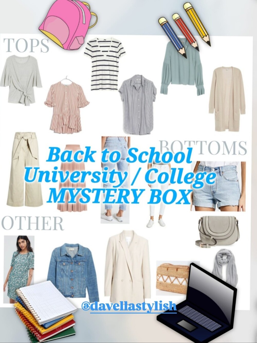 Mystery Back-to-School College University Pick for you